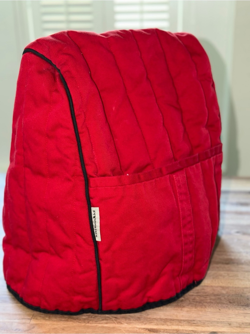 KitchenAid Red Quilted Stand Mixer Cover